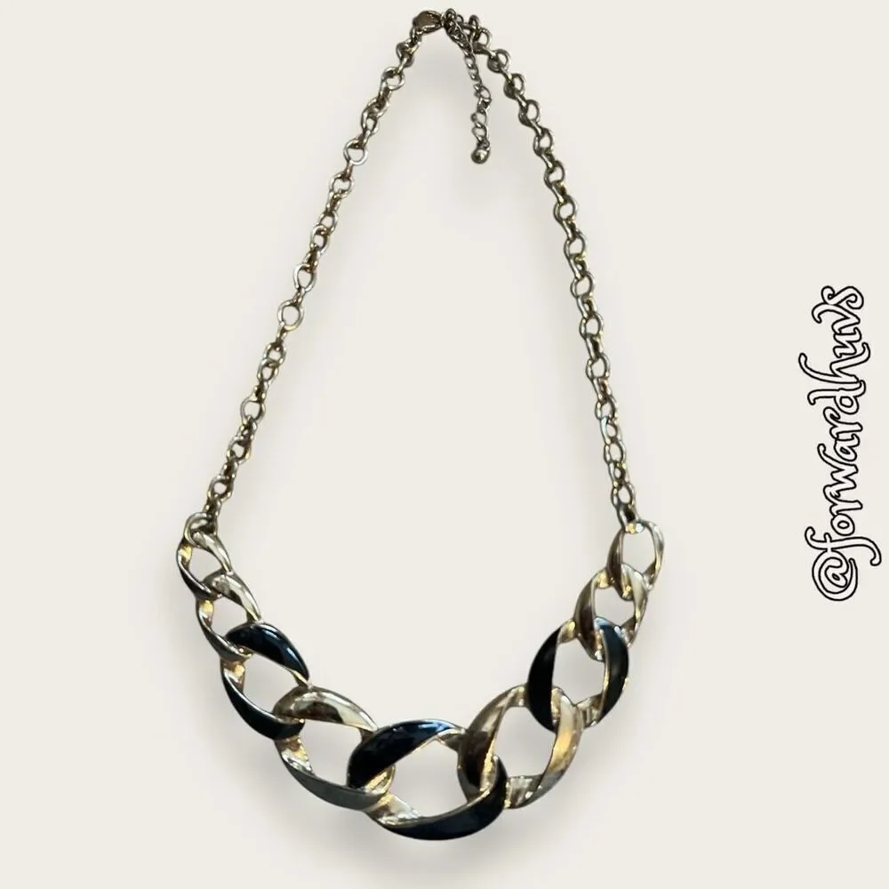 Bundle Sale 3 for $15 | Gold & Black Chain Necklace